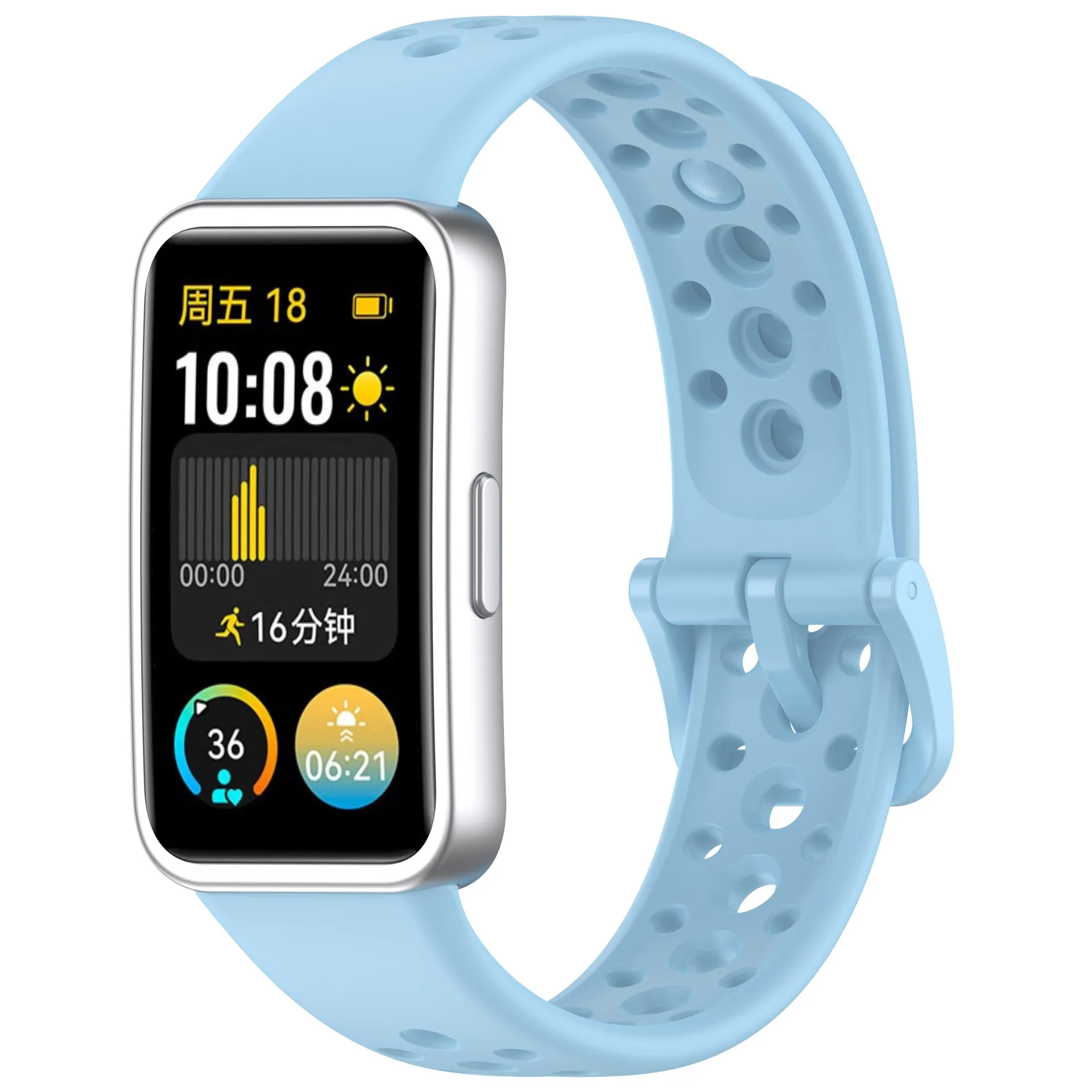 Breathable Silicone Sport Strap - Replacement Bracelet Accessories