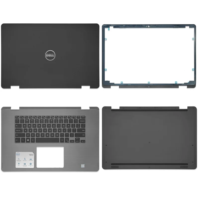 

Новинка для Dell Inspiron 15 7568 7558 задняя крышка ЖК-дисплея Передняя рамка Упор для рук Нижняя детская петля сенсорная панель Клавиатура A B C D чехол