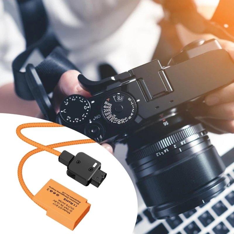 LPE17 Battery Adapter for R10 RP T6s T6i T7i X8i SL2 800D Video Recording X7JC