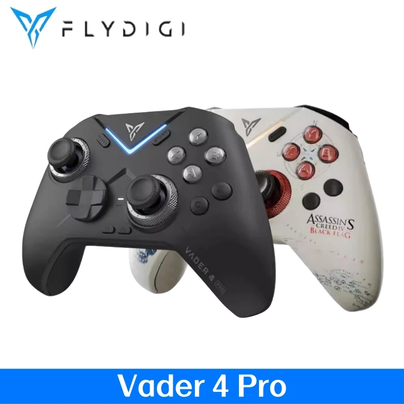 Flydigi Vader 4 Pro Controller Dual Mode Six-Axis Somatosensory Force-switchable Tirgger Support PC/NS/Phone/TV Gamepad