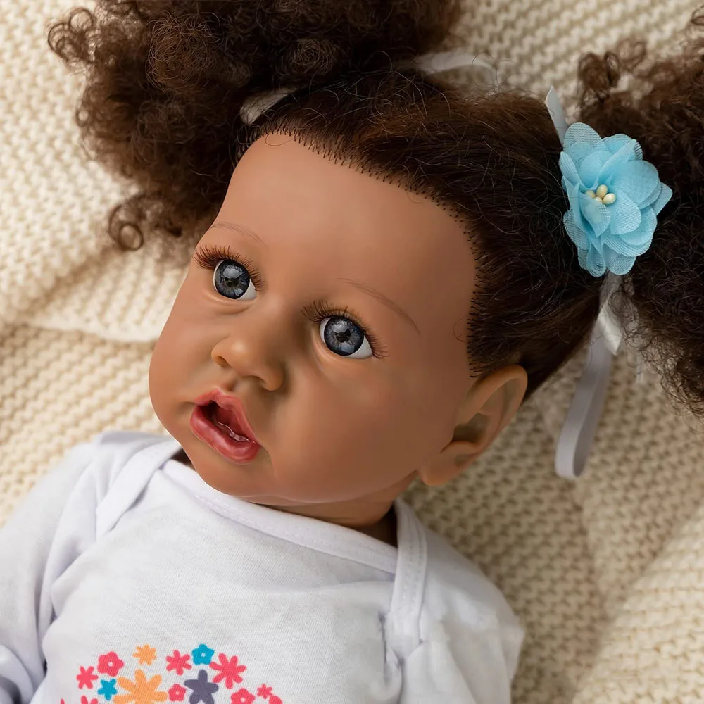リボーンドール、可愛い黒人赤ちゃん