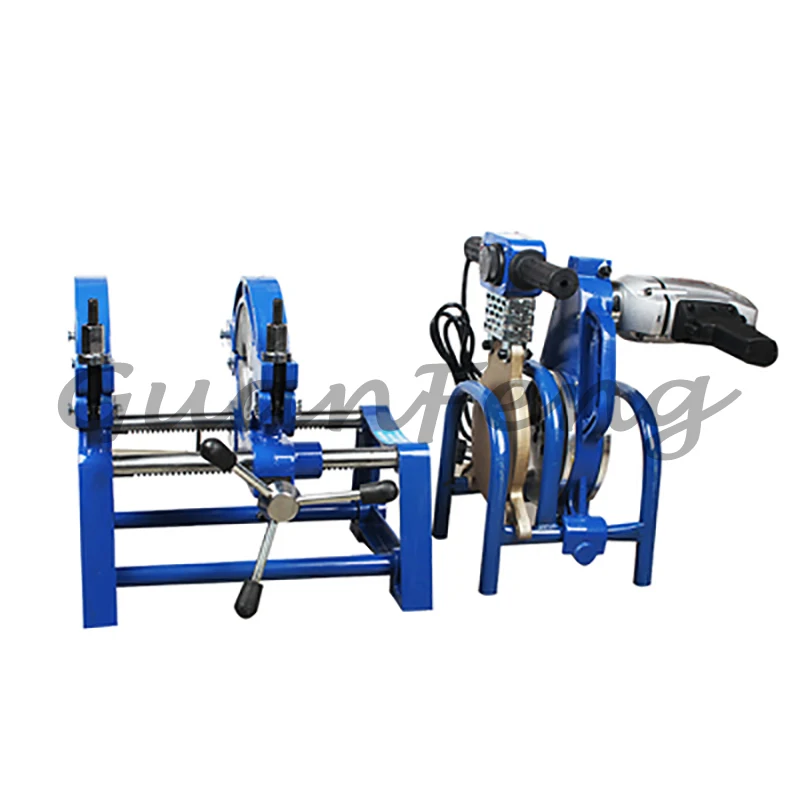 Pe Tube Hot Melt Machine Pe Butt Welding 63-160/200 Manual Hand-Cranked Hot Melt Machine Welding