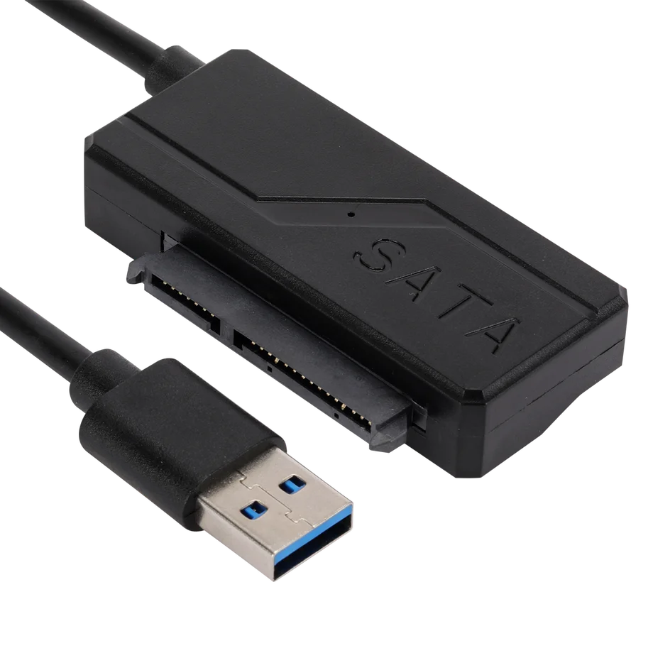 Sata para Usb 3.0 Adaptador Cabo Usb para Sata Suporte de Cabo 22 Pinos 2.5 3.5 Inche Externo Hdd Ssd Disco Rígido Conector do Computador Apto - Imagem 3