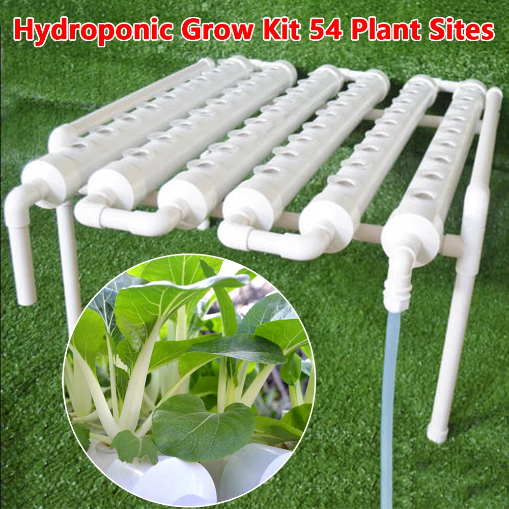 Kit de culture hydroponique 108 sites de plantes, Kit d'outils pour plantes et légumes à 3 couches, 90 sites de plantes, Kit de culture de plantes à 3 couches, 54 sites de plantes, 1 couche