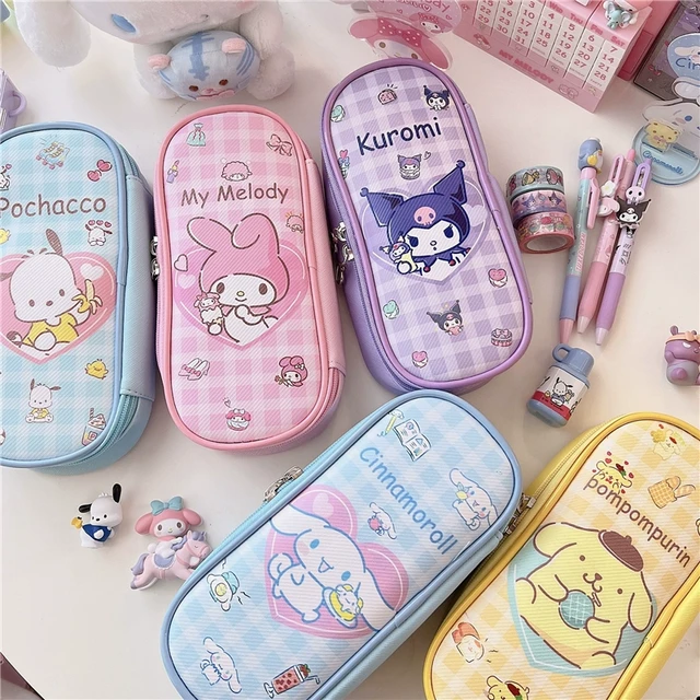 Hello Kitty Pencil Case Sanrio  Hello Kitty School Pencil Case - Sanrio  Pencil Cases - Aliexpress