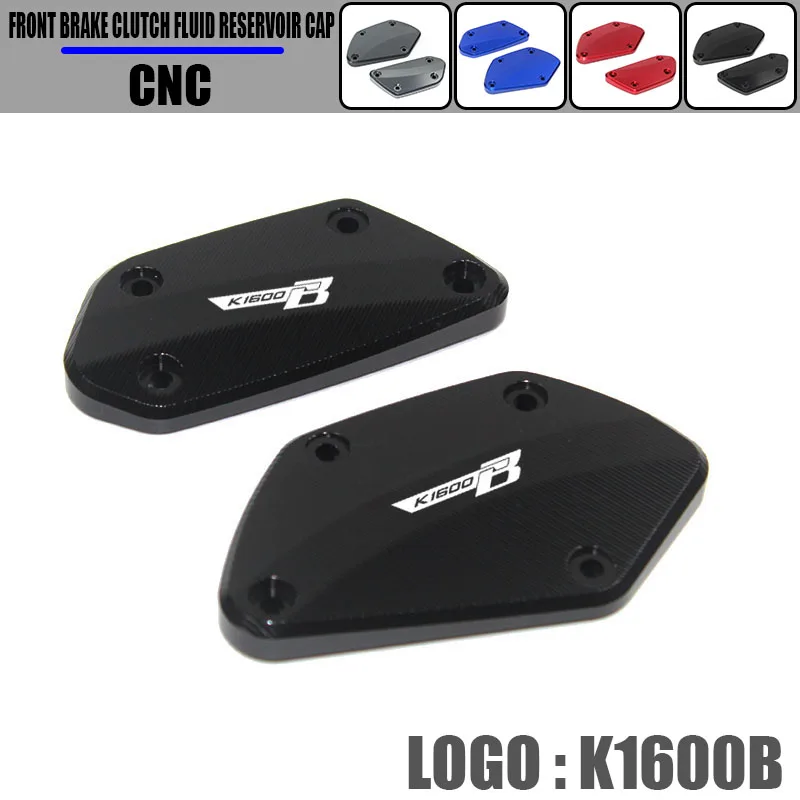 

Motorcycle CNC Aluminum Front Brake Clutch Fluid Reservoir Cap Tank Cover For BMW K1600B K 1600B K 1600 B 2016-2022