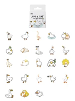 Etori Life46 шт./упак. Good Life Duck альбом декоративные наклейки самоклеящиеся наклейки для DIY студенческие канцелярские принадлежности блокнот дневник — изображение 2