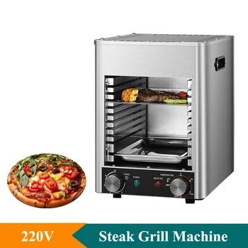 Macchina per forno elettrico commerciale a 800 gradi macchina per bistecca completamente automatica 220V macchina elettrica per bistecca 1