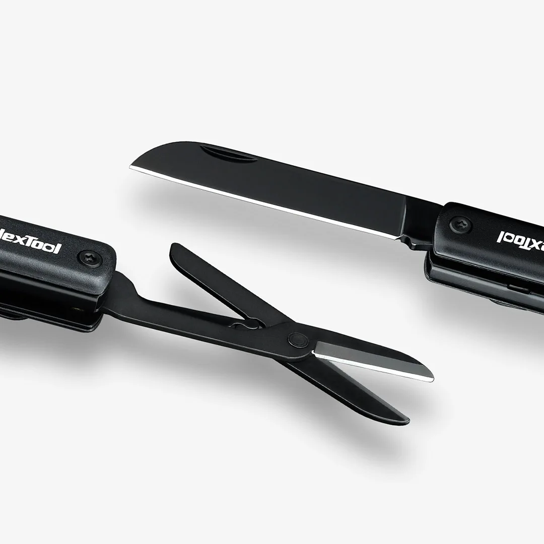 NexTool 미니 멀티 도구 포켓 나이프 가위 펜 도구 N1 휴대용 야외 USB 충전식 IPX4 방수 손전등, 3 in 1
