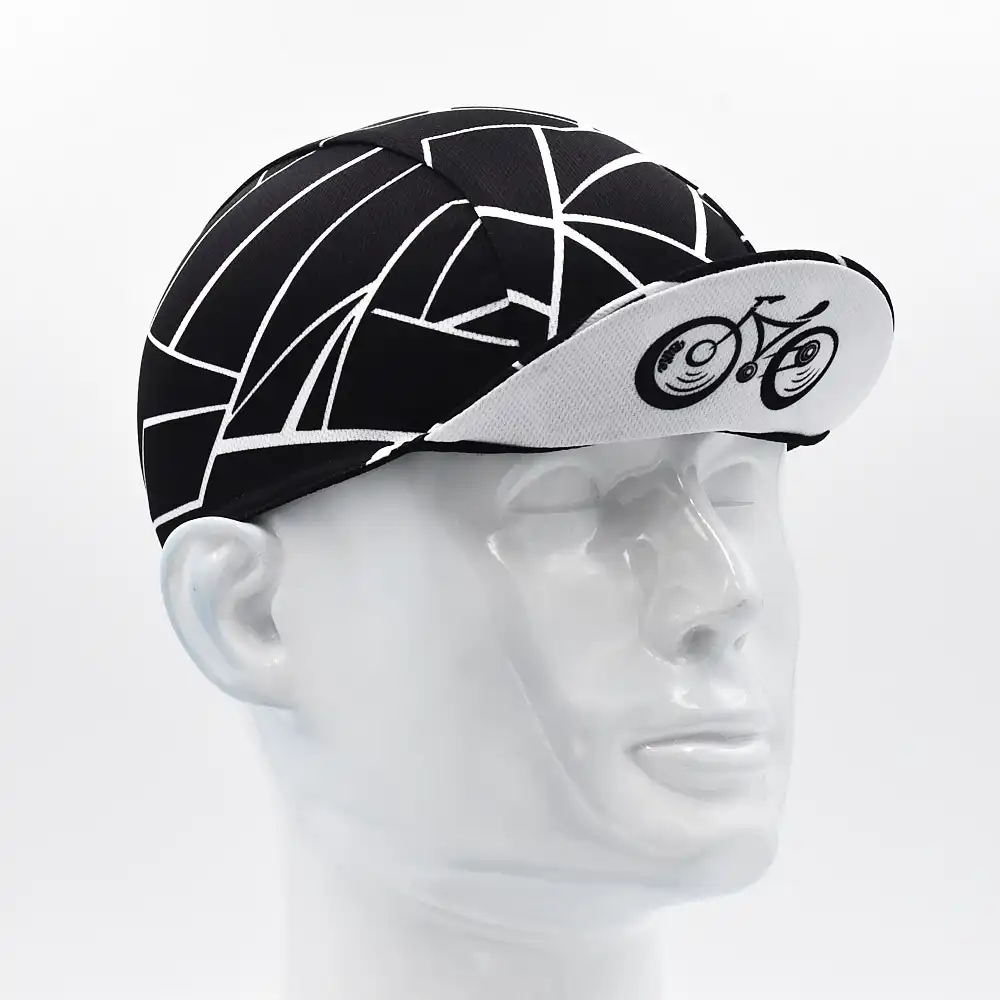 2 Types White Black Lines Bikes New CLassical Cycling Cap Breathable Unisex Gorra Ciclismo JIASHUO 3