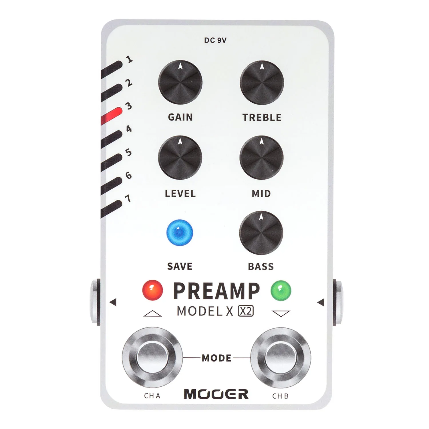 

Mooer Preamp X2 педаль с 14 предустановленными слотами педаль эффектов аксессуары гитарная педаль электрическая двухканальная цифровая фотомагнитная педаль