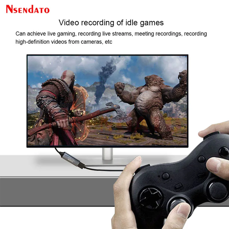 USB 3.0 HDMI Audio Video Mjpeg Capture Card 4K 60Hz USB3.0 HDMI Game Grabber Card Recorder Box For Live Streaming PC TV Monitor