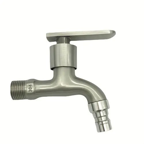 1pcs304 stainless steel faucet, washing machine connection faucet, home kitchen bathroom stainless steel faucet, outdoor garden - Image 6