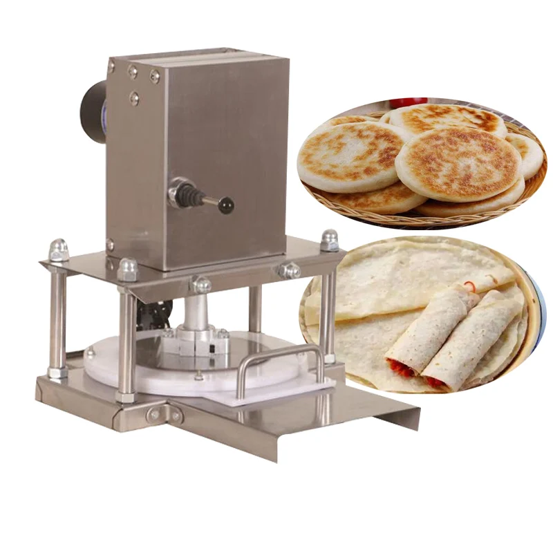 Tortilla Press Maker Home Commercial Kitchen Pasta Pasticceria Farina Di Carne Roti Samosa Pressatrice