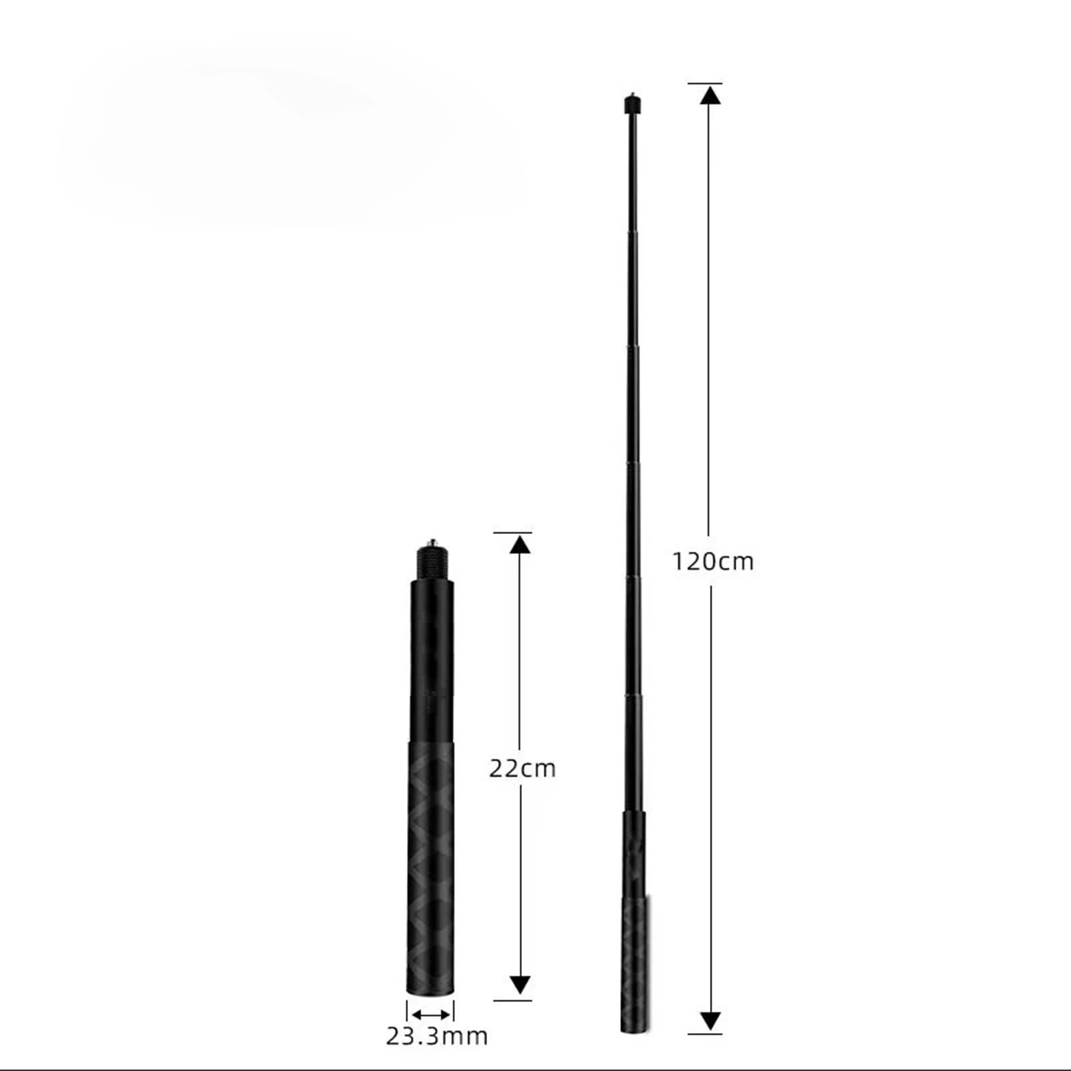 Invisible Selfie Stick For Insta360 Action Cameras Extendable_voghion.com