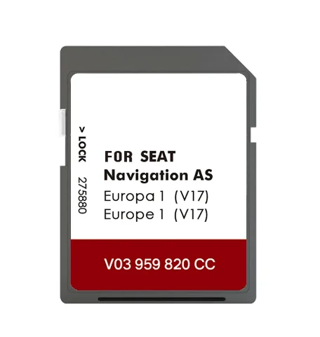 Gen 2 SD ī Leon Ateca Ibiza Toledo Alhambra UK EU 2022 Maps Version For Seat AS V17 MIB2