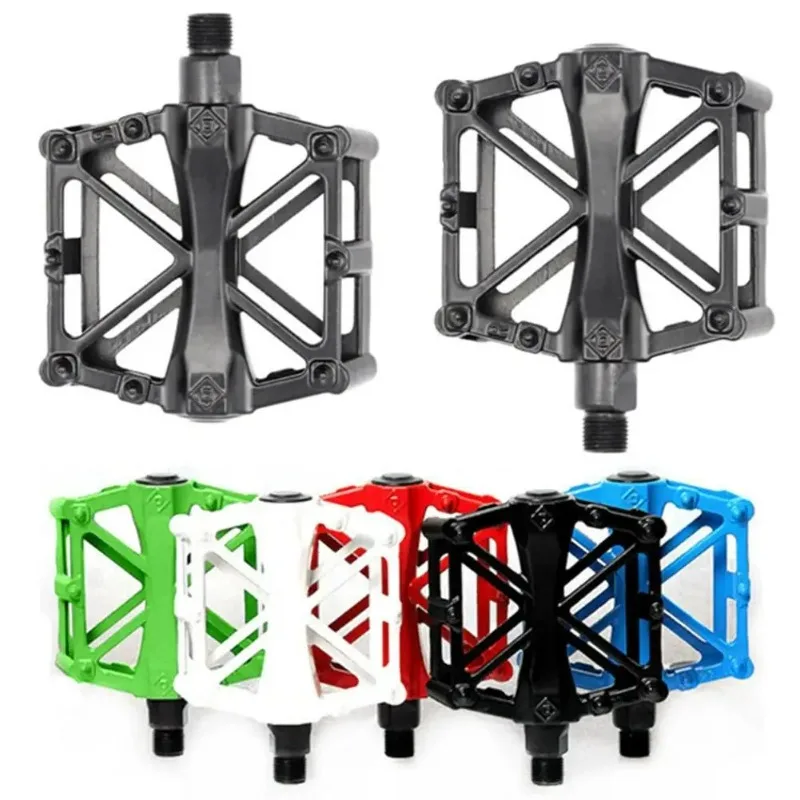 

1Pair Alloy Bicycle Pedal Universal 9/16'' MTB Mountain Road Bike Pedal Anti-skid Cycling Bicycle Flat Platform Pedals