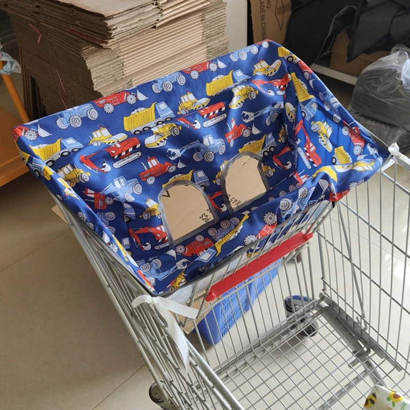 Children Supermarket Grocery Shopping Cart Cover Baby Seat Pad