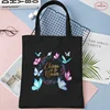 Team Bride Shopping Bags Bridal Shower Wedding Shoulder Bag Spanish Woman Single Farewell Bachelorette Hen Party Canvas Tote Bag 4