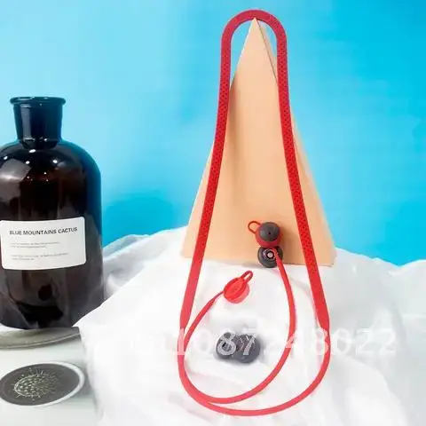 

For Sony Link Buds Wireless Headphones Antilost Lanyard Hanging Neck Silicone Elastic Rope Portable Strap Headset Accessories