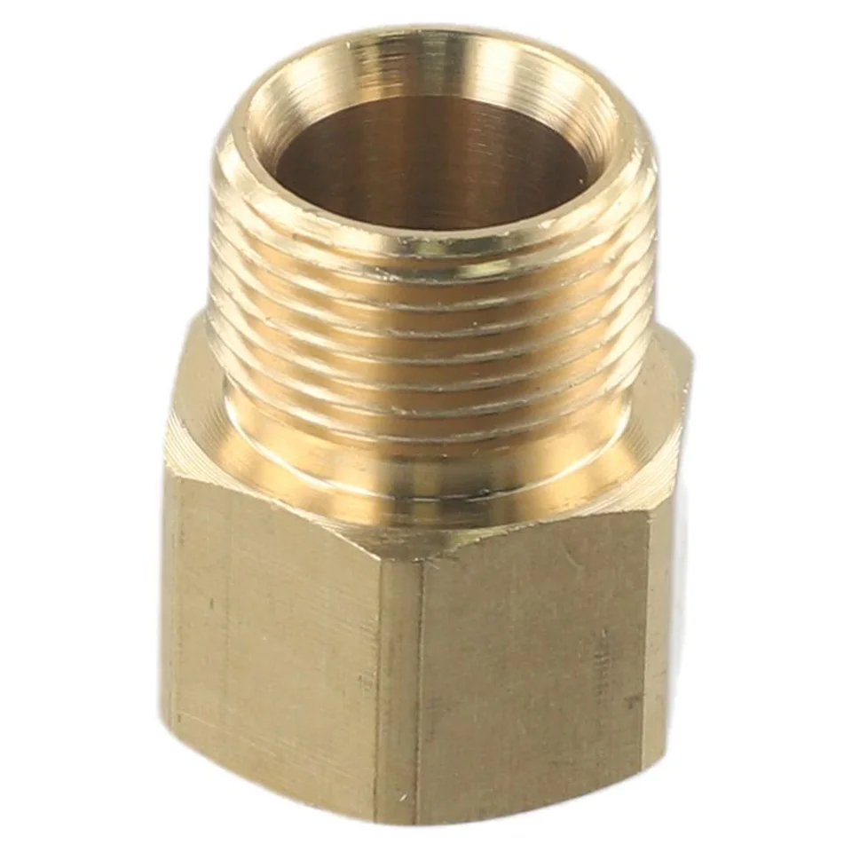 Adattatore A Sgancio Rapido Per Idropulitrice 1/4'' – 2 Pezzi, Raccordo In Ottone/Acciaio Inox, Filetto Maschio G1/4, Lunghezza 3,2 Cm, Per Tubo Da Giardino E Pistola A Spruzzo