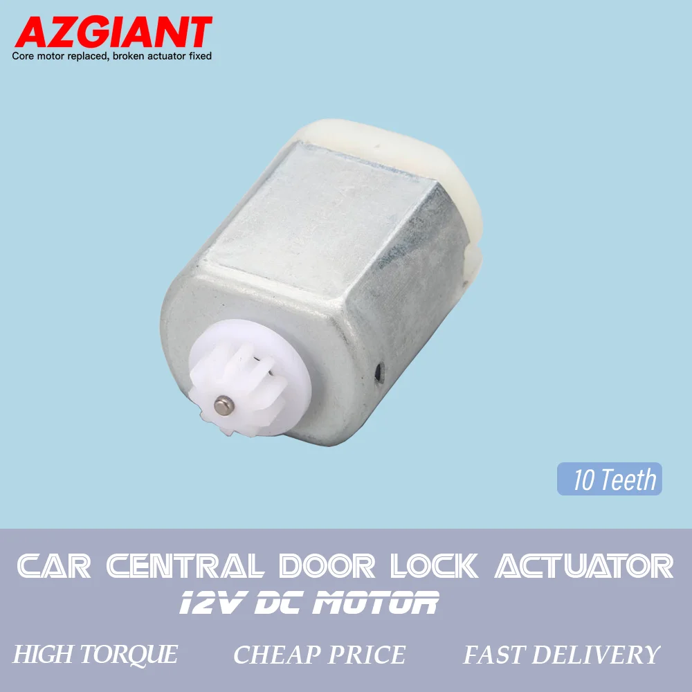 

AZGIANT 10teeth 16637560 For Oldsmobile LSS Achieva Cutlass Silhouette Car Central Lock Actuator 12V DC Motor Engine