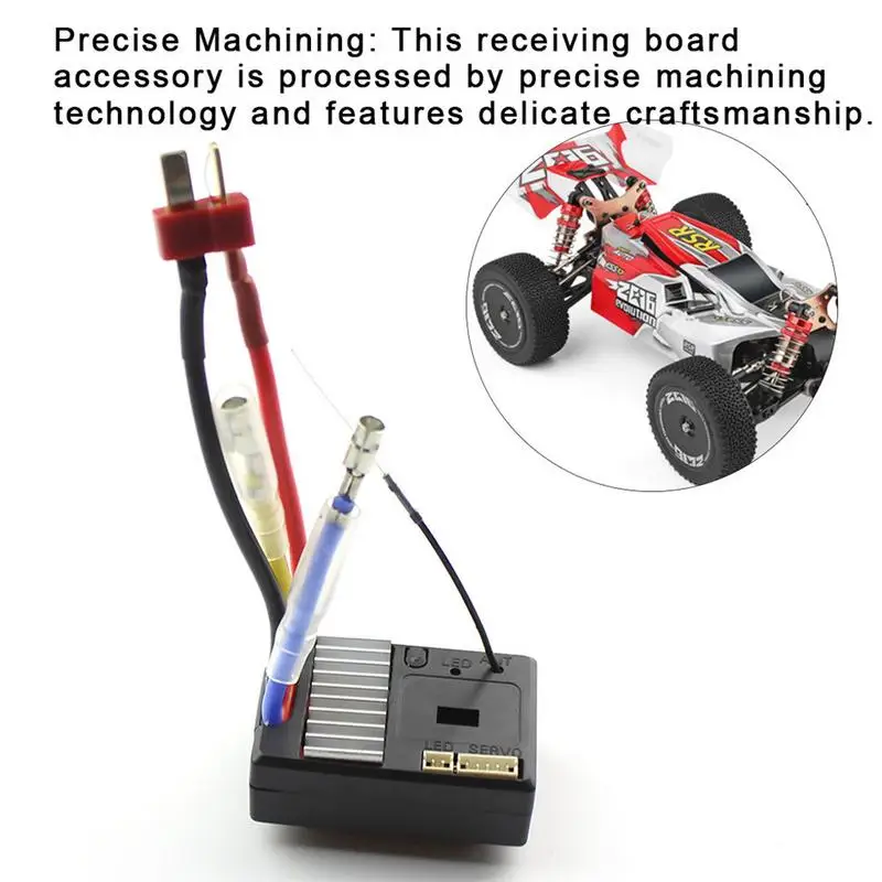 

Плата приемника автомобиля с дистанционным управлением, печатная плата приемника с радиатором, запасные аксессуары для автомобилей WLtoys 114 144001