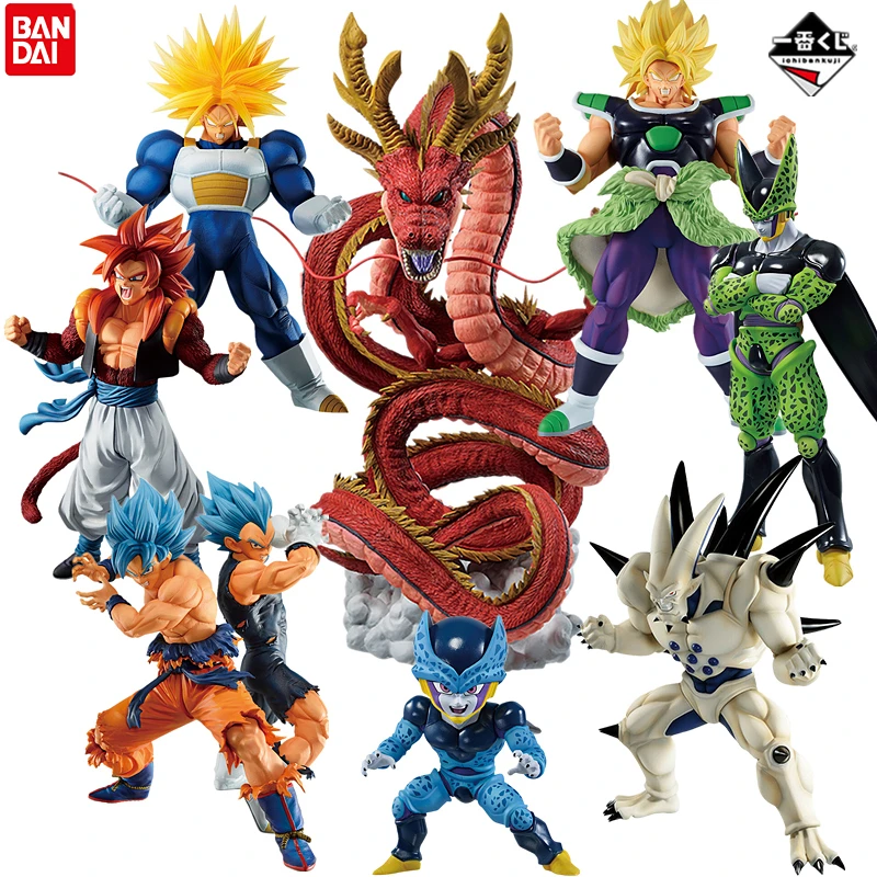 Psl Bandai Dragon Ball Ichiban Kuji Prize A B Set God Son Goku Vegeta Broly Shenron Set Action Model Anime Figure Toys Kids Gift Action Figures Aliexpress