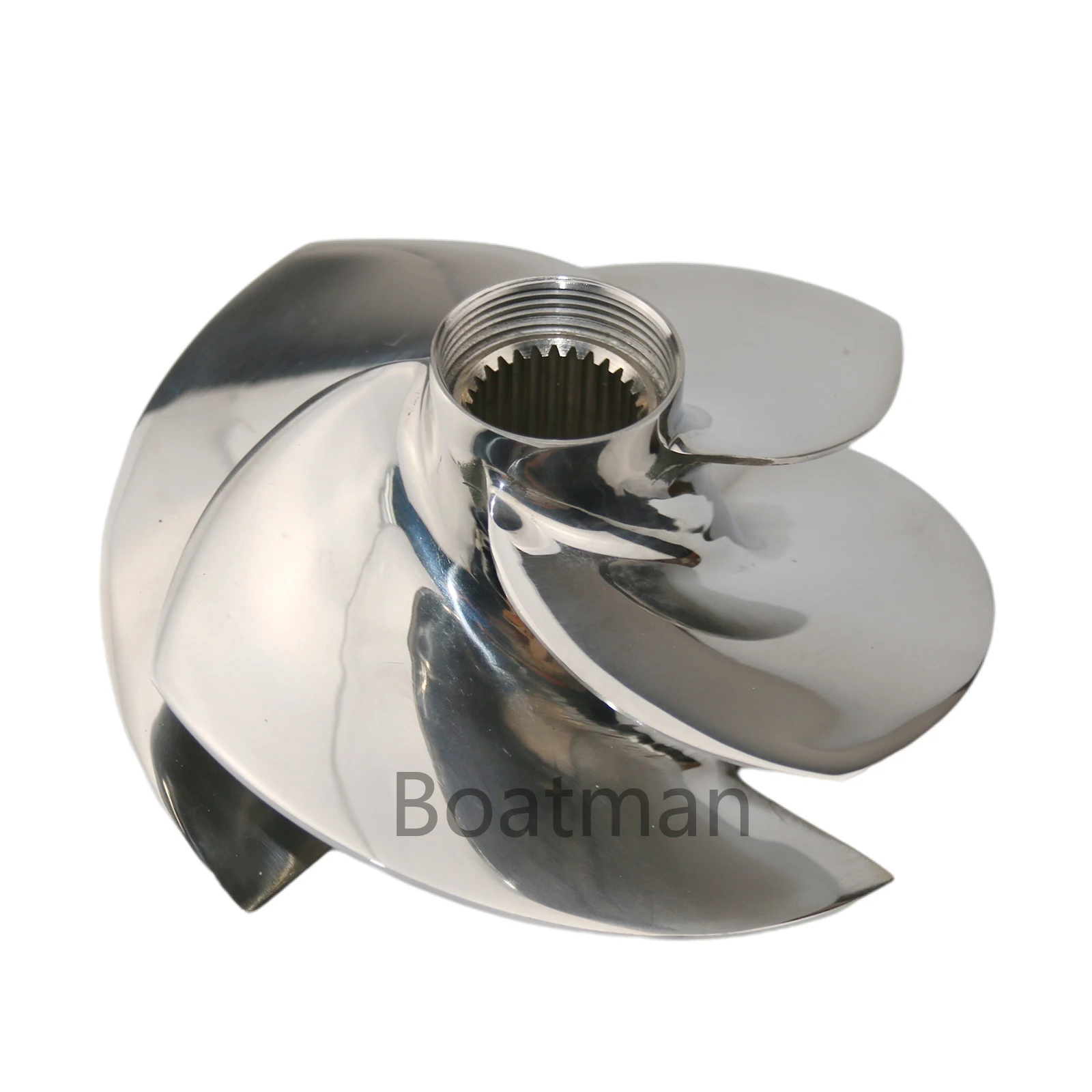 Boatman 159Mm Jet Ski Girante Oem:Srz-15/21A Fit Sea-Doo Gtx Ltd Is 255/Gtx Ltd Is 260 Rxp-X 255/Rxp-X 260 4 Lame Lucidate