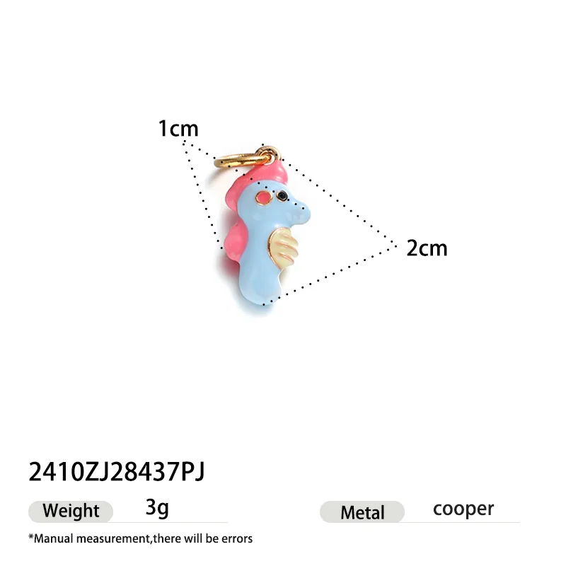 Cartoon Animal Pendant Hoop Earrings Dinosaur Design Butterfly Earring image 15