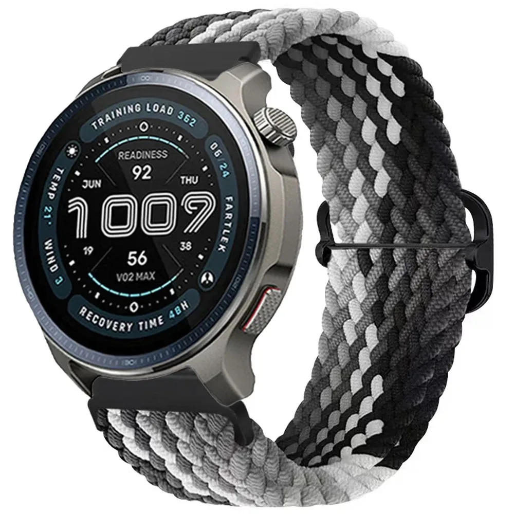 Sport Nylon Strap, 22mm/20mm Adjustable Watchband Bracelet
