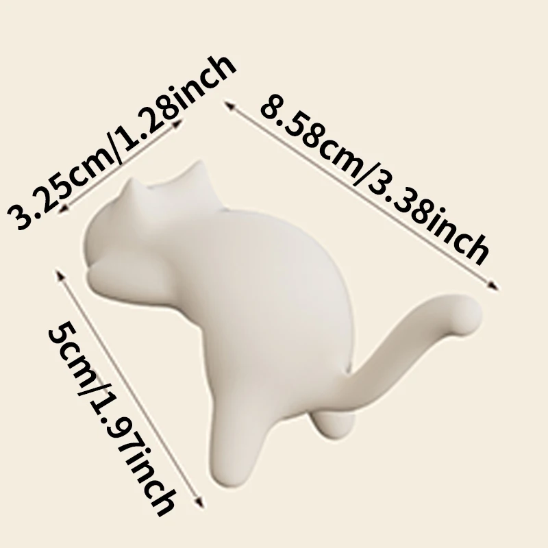 Ganci da ufficio multiuso: elegante organizer da scrivania per chiavi, cavi e decorazioni, ganci salvaspazio per casa e spazi di lavoro - immagine 6