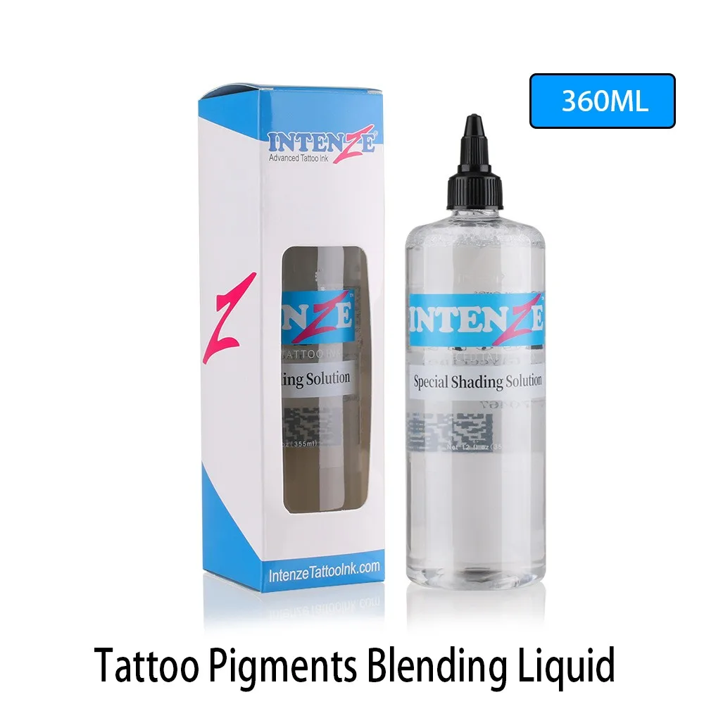 4oz 120ml tattoo pigment diluent permanent tattoo accessories supplies tools tattoo pigment black white color blending liquid 120ml 360MLBottle Tattoo Pigments Blending Liquid Professional Tattoo Ink Dedicated Diluent Toner Tattoo Supplies Tools Set