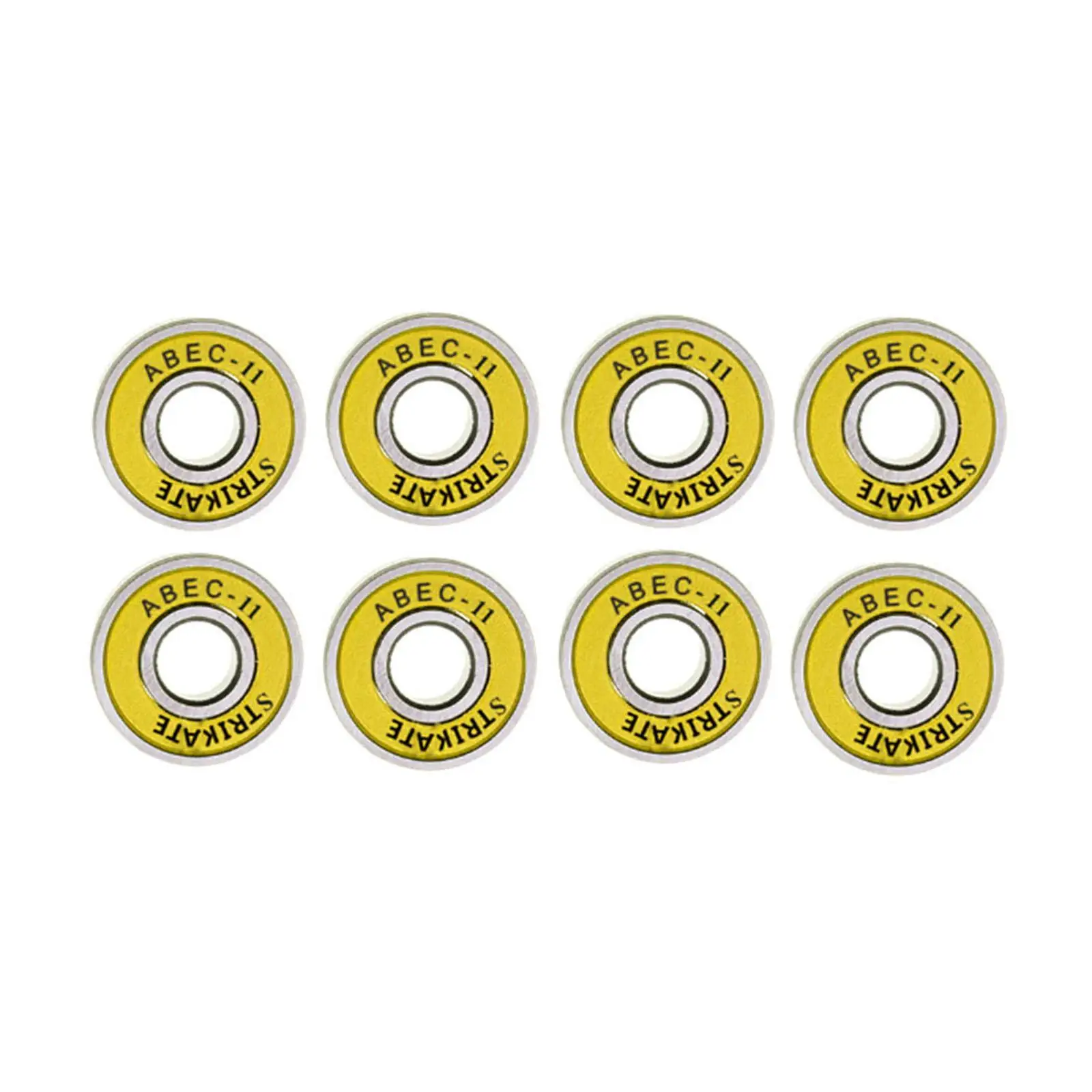 8 Frictionless Abec 11 Skateboard Roller Skate Wheels Scooter Spare Bearings