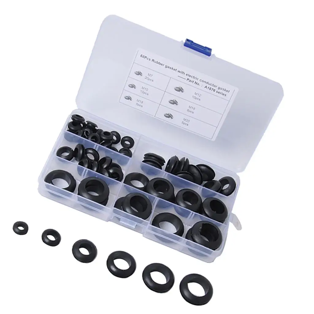 

53 Pieces O Set Rubber Seals Gasket Tap Ring Washer Assortment