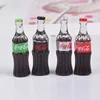 4pcs 32mm Mini Realistic Cola Drink Model for Kitchen/DIY House/Mininatures Decor 1/16 1/12 Doll House Accessories Toy for Adult 1