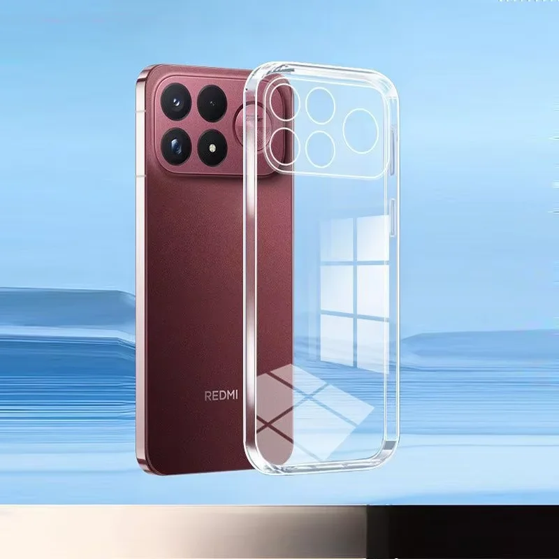 Transparent Ultra-Slim Soft TPU Silicone Back Cover
