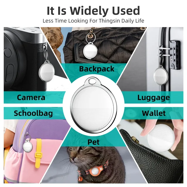 Mini GPS Tracker For Apple iOS System Find My APP air tag Child Finder Pet bike Bag Loss Tracker Smart Bluetooth airtag - Image 6