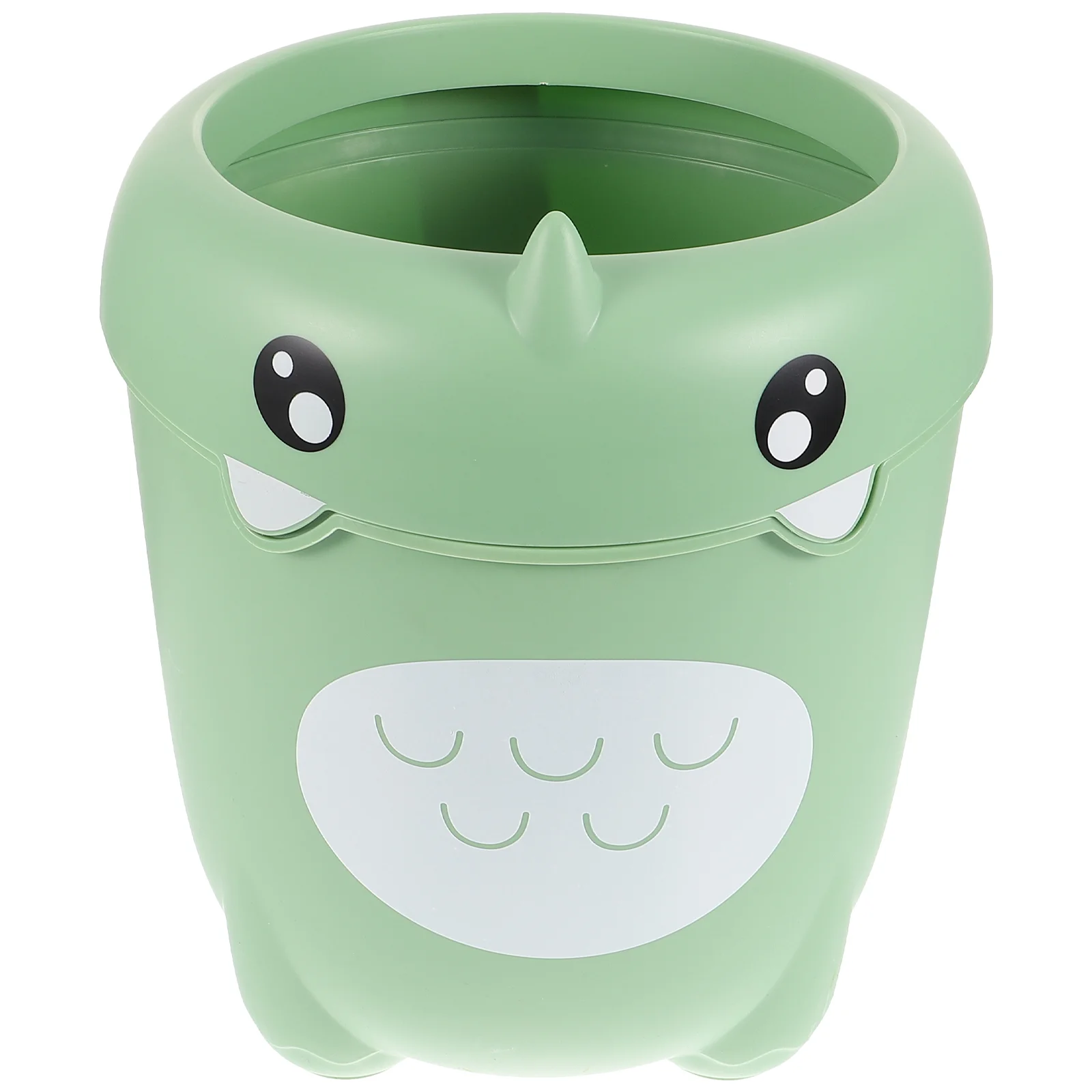 

Dinosaur Trash Can Mini Desktop Trash Can Lid Cute Little Dinosaur Countertop Garbage Bin Tabletop Wastebasket Rubbish Bin