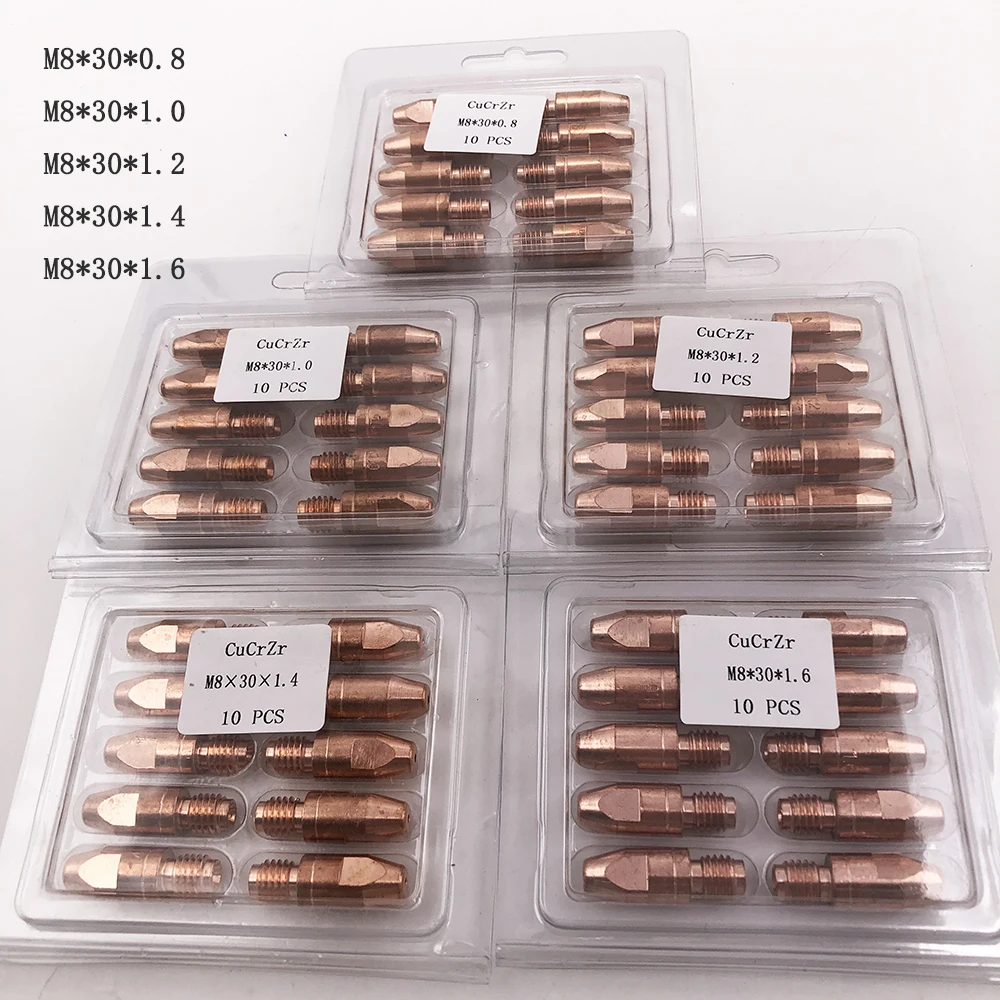 IQウレタン15p M8 x 30 CuCrZr Or E-Cu Contact Tip MB 36 KD 36KD 400 401 500