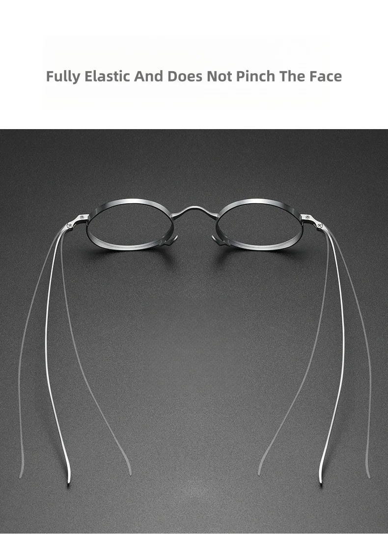 Titanium Reading Glasses – Retro Square Frames With Anti Glare Lenses | Unisex Fashion Eyewear