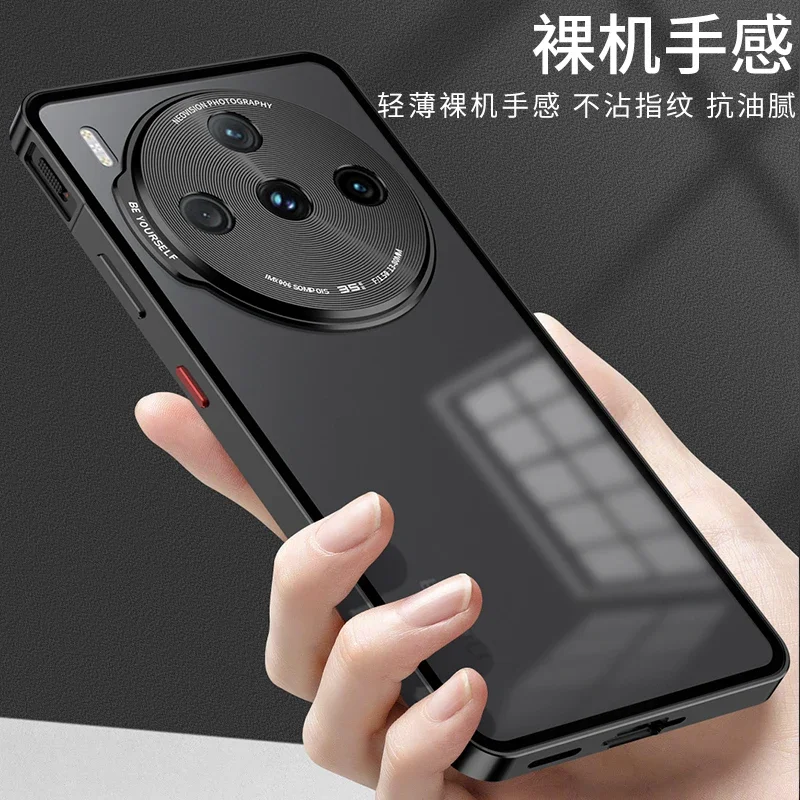 Premium Aluminium Alloy Metal Frame Bumper with Tempered Glass Cover - Shockproof Hard Case