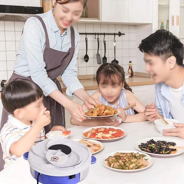 Usb Fly Trap Automatikus Fogó Beltéri Kültéri Elektromos Kártevő Elutasítja A Légycsapdát Légykapó Csali/Kefével - Image 6