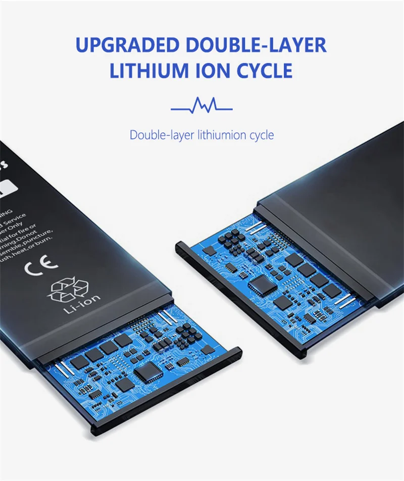 For iPhone SE 2022 Best Battery 2018 mAh Replacement SE3 Batteria