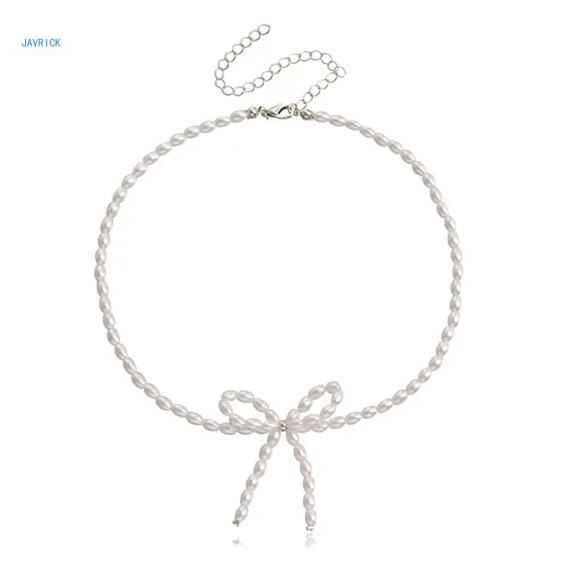

Fashion Imitation Pearls Neck Jewelry Beads Choker Perfect Gift for Women Girls