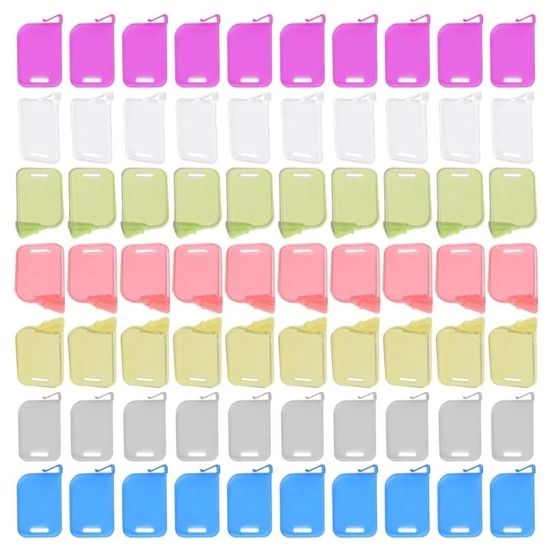 85aa 10pcs Kunststoff Trading Card Box Schalldämpfer Clip Card Spacer Speicherklassifizierung Barrier Platte Clip – Detail 8