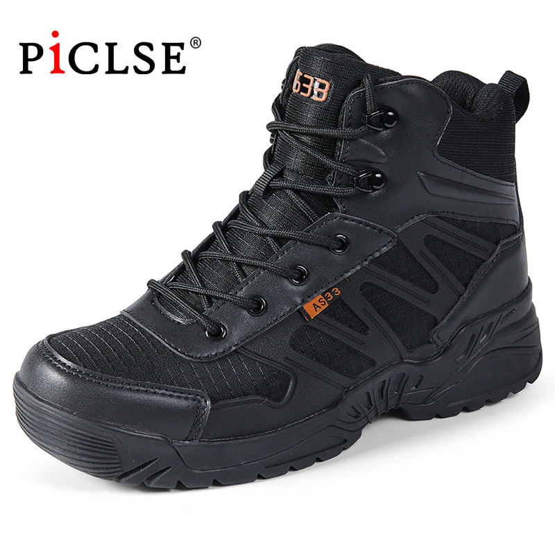 

Tactical Military Boots Men Boots Special Force Desert Army Boots Outdoor Hiking Boots Ankle Shoes For Men Work Safty Shoes