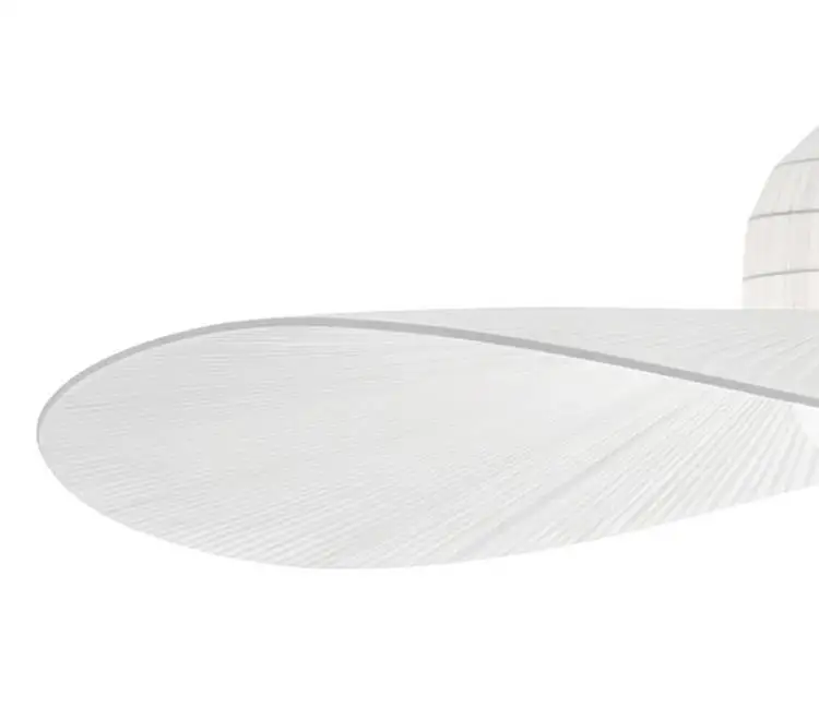Designer Hut Kronleuchter kreative Stoff Pendel leuchte für Wohnzimmer Schlafzimmer Hotel weiß schwarz LED Esstisch Hängelampe – Detail 9