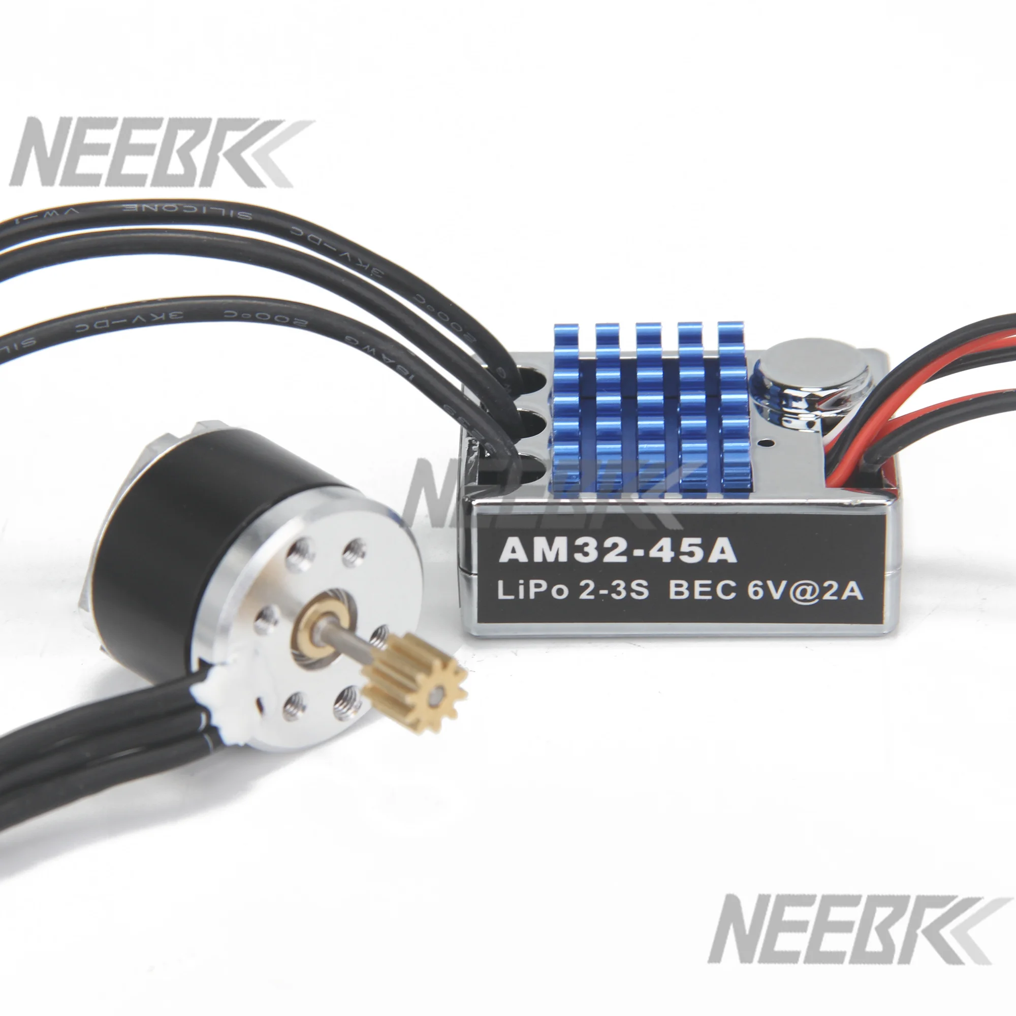 1/12 RC MN Car MN82 MN99 MN168 MN78 Upgrade Kit 2322 2600KV 3500KV Brushless Motor AM32 45A ESC SM3.0/T Plug Model DIY Parts