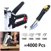 4 in 1 Nail Gun With 4000 Staples Tool Kit Staple Gun for Wood Fabric Stapler Home Repair DIY Tool Kit 1